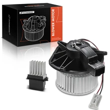 2 Pcs Front HVAC Blower Motor & Resistor Kit for 2008-2009 Jeep Liberty