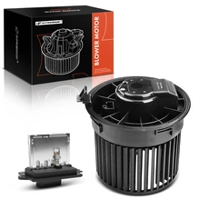 2 Pcs Front HVAC Blower Motor & Resistor Kit for 2010-2013 Nissan Cube