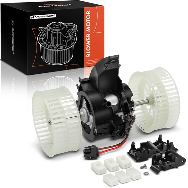 HVAC Heater Blower Motor with Fan Cage for 2006-2010 BMW 650Ci