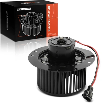 Rear HVAC Heater Blower Motor with Fan Cage for 2008-2014 Ford E-450 Super Duty