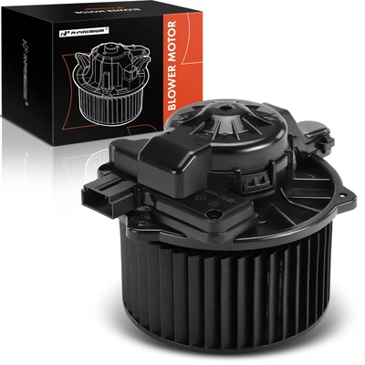 Front HVAC Heater Blower Motor with Wheel