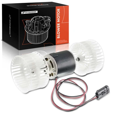 HVAC Heater Blower Motor with Dual Wheels