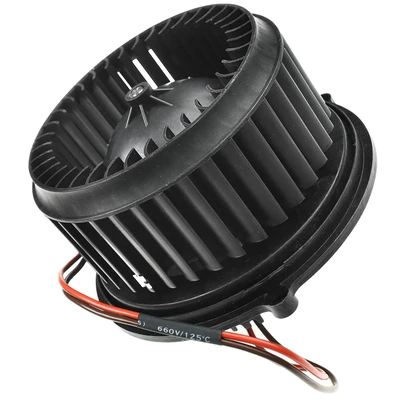 Front HVAC Blower Motor with Blower Wheel