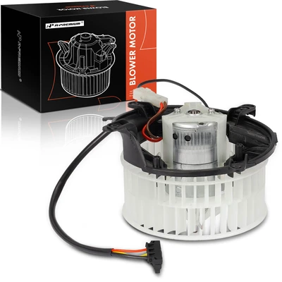 Front HVAC Blower Motor with Wheel