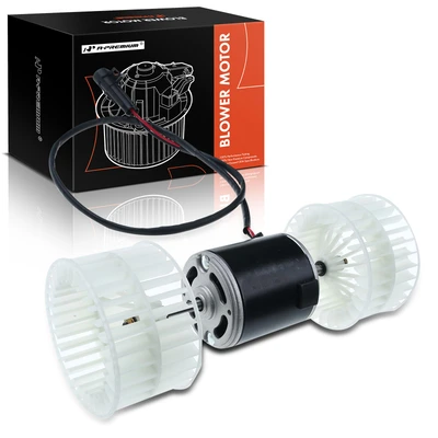 HVAC Heater Blower Motor with Dual Fan Cage