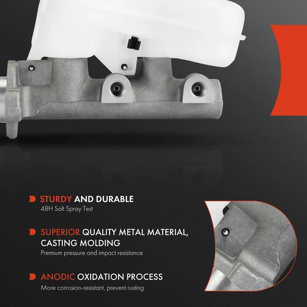 Brake Master Cylinder with Reservoir & Sensor for Cadillac CTS 2005-2007 SRX STS