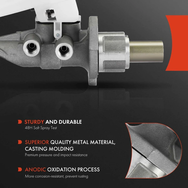 Brake Master Cylinder with Reservoir & Sensor for Dodge Durango Jeep