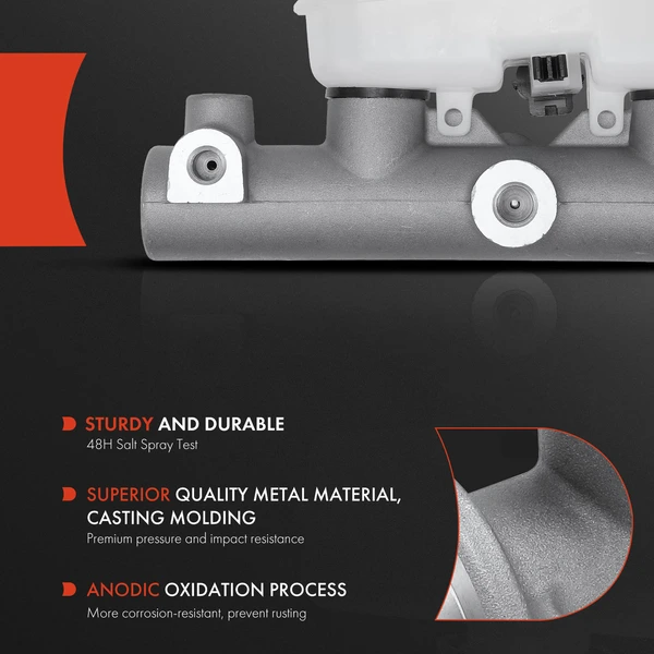 Brake Master Cylinder with Reservoir & Sensor for Ford Ranger Mazda B2300 B3000