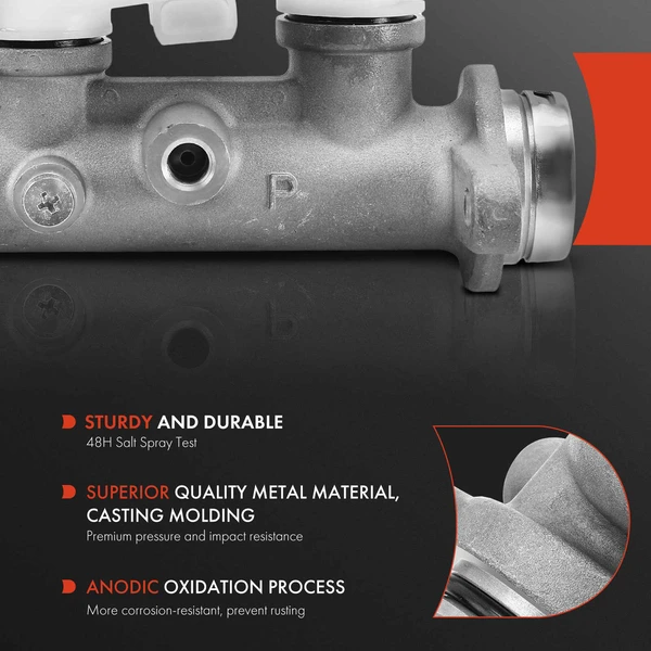 Brake Master Cylinder with Reservoir & Sensor for INFINITI G20 Nissan Altima