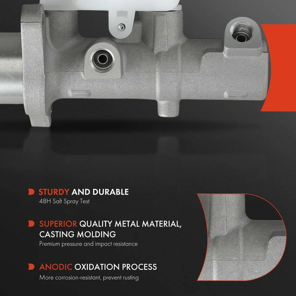 Brake Master Cylinder with Reservoir & Sensor for Ford Explorer 2011-2019 Lincoln