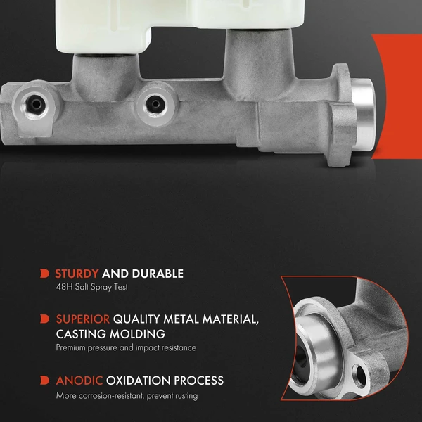 Brake Master Cylinder with Reservoir for Chevy S10 1982-1988 GMC S15 Buick Olds