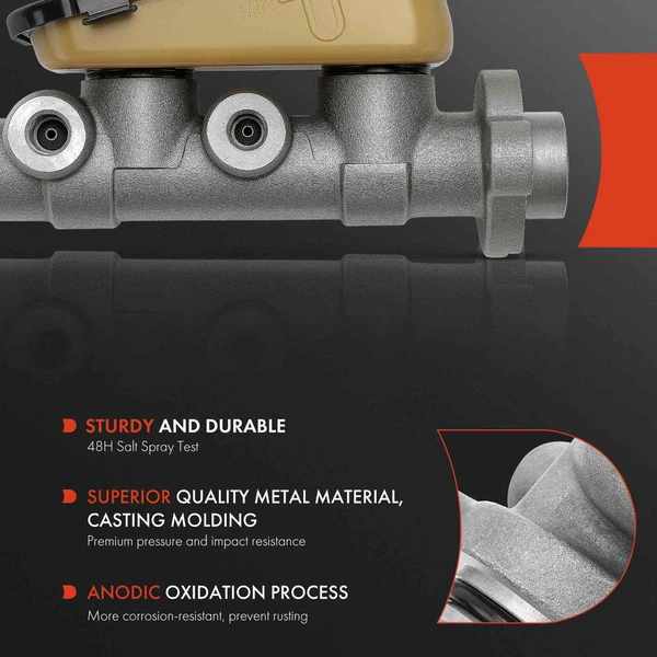 Brake Master Cylinder with Reservoir for Chevy Malibu Buick Regal 1981 Pontiac