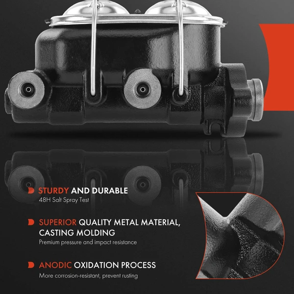 Brake Master Cylinder with Reservoir for Chevrolet Corvette 1977-1982