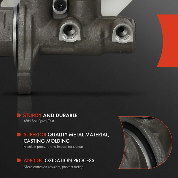 Brake Master Cylinder with Reservoir & Sensor for Hyundai Elantra 2017-2019