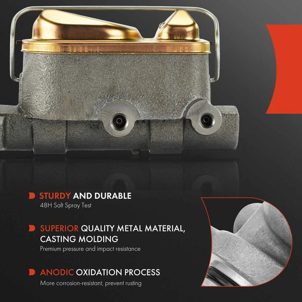 Brake Master Cylinder with Reservoir for Jeep YJ Wrangler 1990-1995