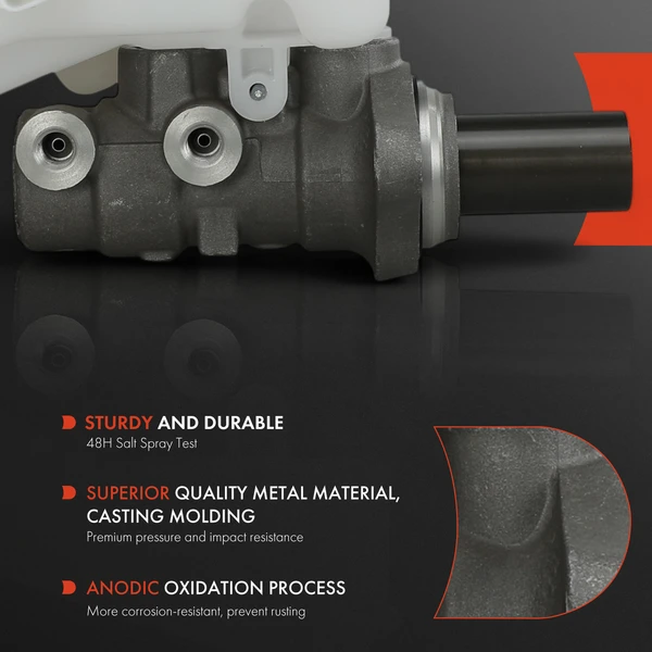 Brake Master Cylinder with Reservoir & Sensor for Ford Fusion Lincoln MKZ 13-20 2.0L