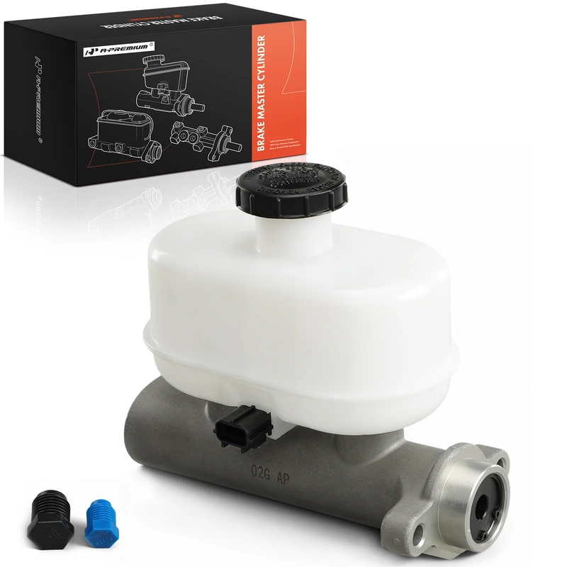 Brake Master Cylinder with Reservoir & Sensor for 2016-2019 Ford F-53 Motorhome Chassis