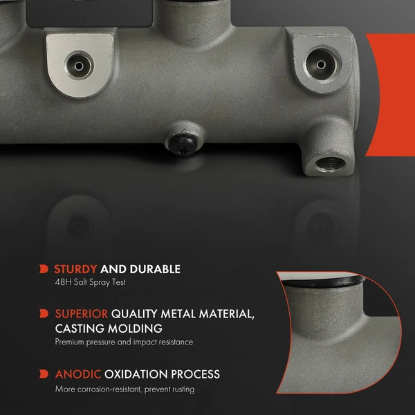 Brake Master Cylinder with Reservoir & Sensor for Ford F-53 F-59 2016-2019 V10 6.8L