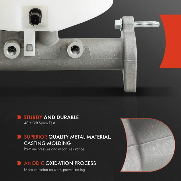 Brake Master Cylinder with Reservoir & Sensor for Ram 3500 2019-2024 6.7L 6.4L