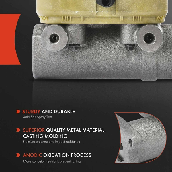 Brake Master Cylinder with Reservoir for Chevrolet C60 1983-1990 C70 GMC B6000