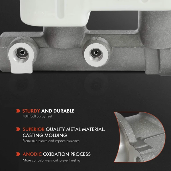 Brake Master Cylinder with Reservoir for Chevy R1500 Suburban V10 Suburban C10 GMC