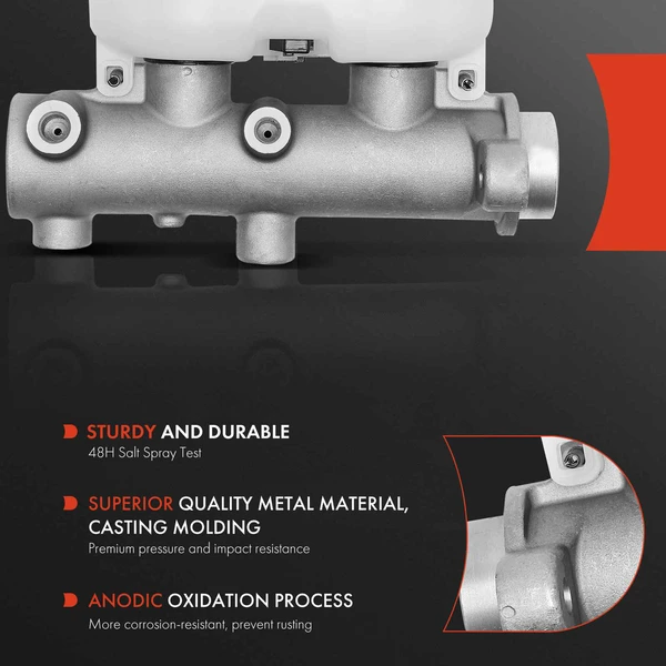 Brake Master Cylinder with Reservoir for Ford F-250 F-350 F-450 Super Duty 05-07