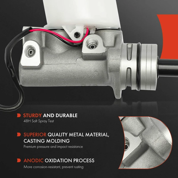 Brake Master Cylinder with Reservoir & Sensor for Suzuki Grand Vitara 1999-2005