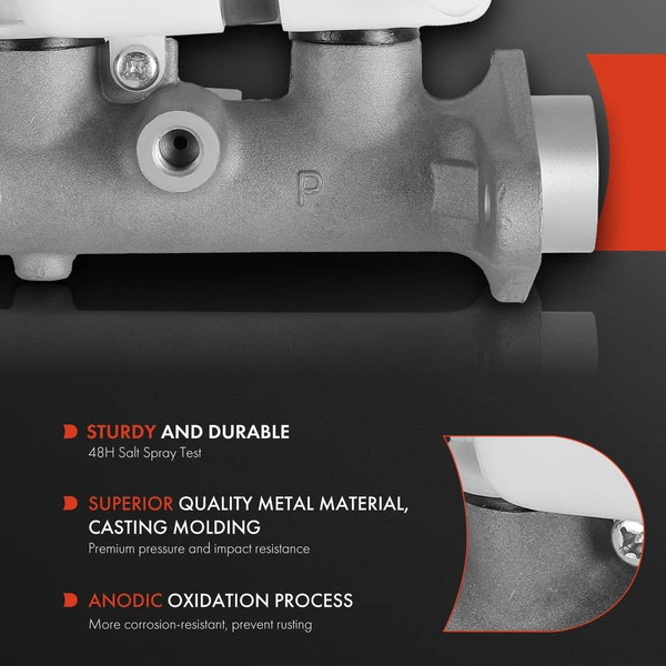 Brake Master Cylinder with Reservoir for Hyundai Sonata 2002-2005 Kia Optima