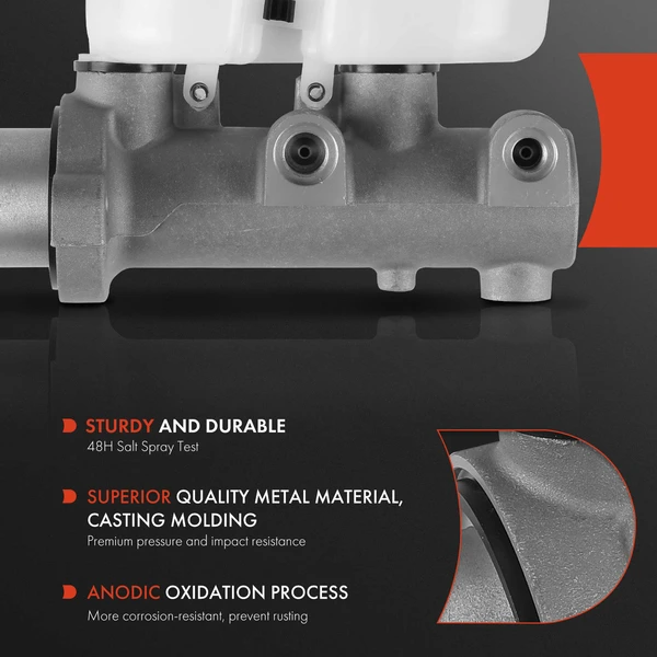 Brake Master Cylinder with Reservoir for Ford E-250 2003-2006 E-350 Super Duty