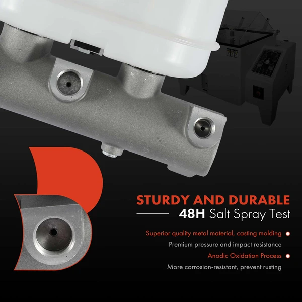 Brake Master Cylinder with Reservoir & Sensor for Ford E-350 Super Duty 99-01