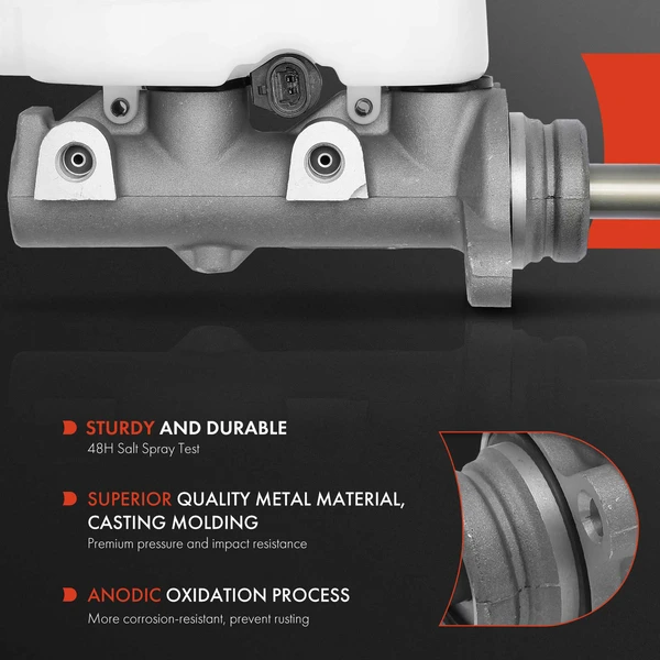 Brake Master Cylinder with Reservoir for Chrysler Pacifica Voyager Dodge Caravan