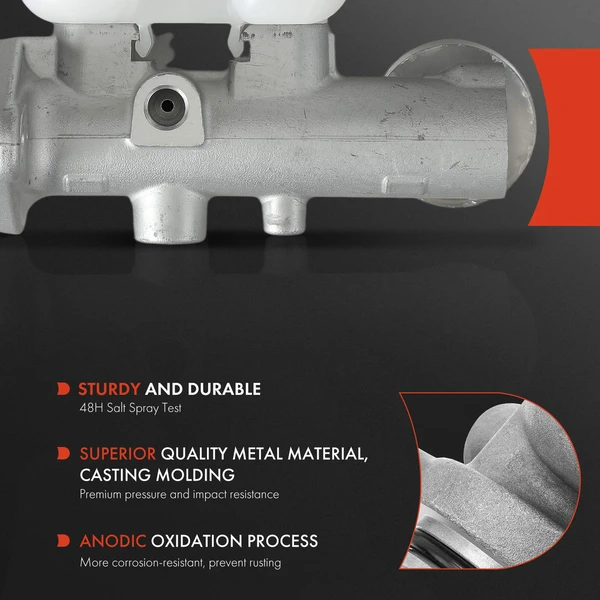 Brake Master Cylinder with Reservoir & Sensor for Ford Escape 2003-2007 Mazda Tribute