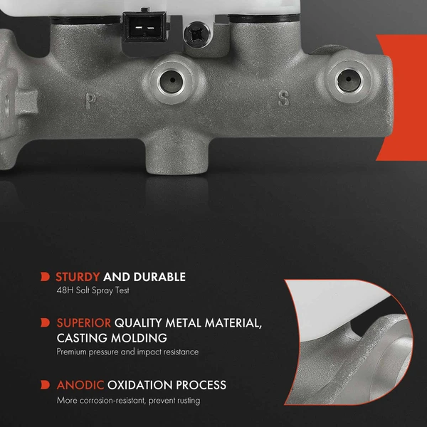 Brake Master Cylinder with Reservoir & Sensor for Hyundai Elantra GT 2003 L4 2.0L