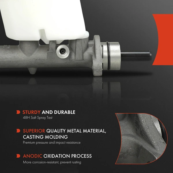 Brake Master Cylinder with Reservoir & Sensor for Toyota Camry 04-06 Solara 04-08