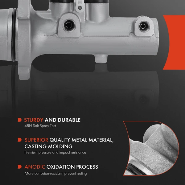 Brake Master Cylinder with Reservoir for Dodge Ram 1500 1500 Classic 2007-2019