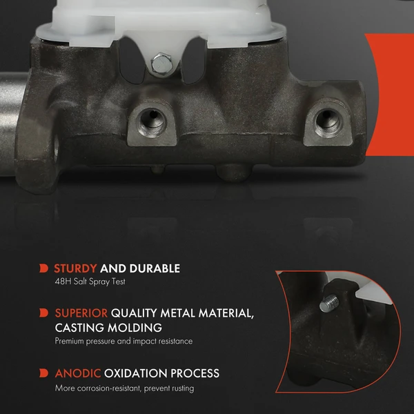 Brake Master Cylinder with Reservoir & Sensor for Honda Civic Si 2002-2005