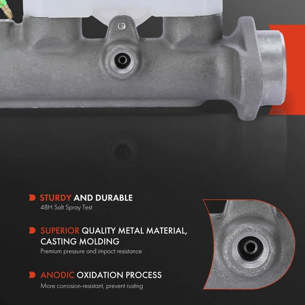 Brake Master Cylinder with Reservoir & Sensor for Honda CR-V 1999-2001 L4 2.0L