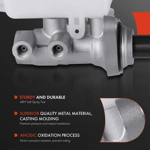 Brake Master Cylinder with Reservoir & Sensor for Toyota Tundra 07-15 17-19