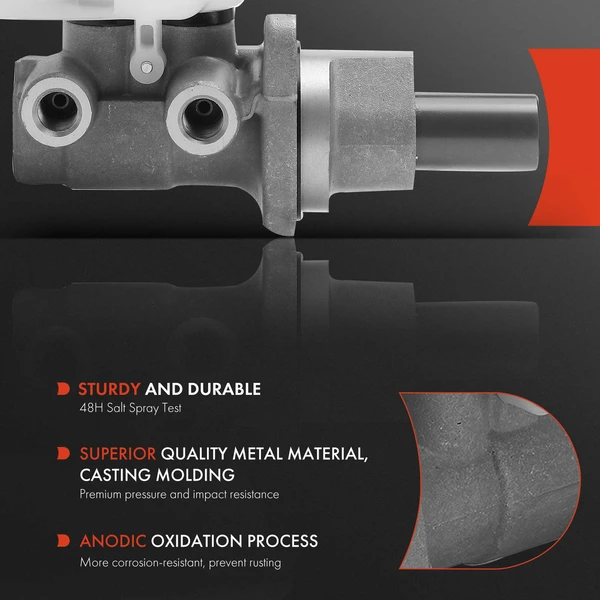 Brake Master Cylinder with Reservoir & Sensor for Chrysler 300 Dodge Charger 2008