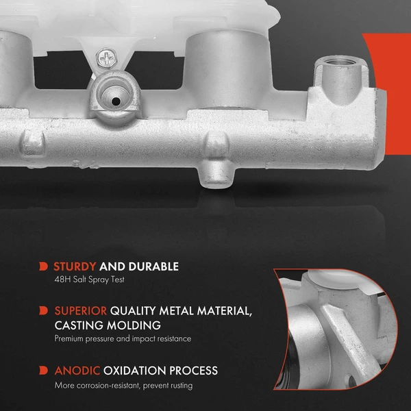 Brake Master Cylinder for Honda Civic 2006-2011 Bore: 0.75 In.