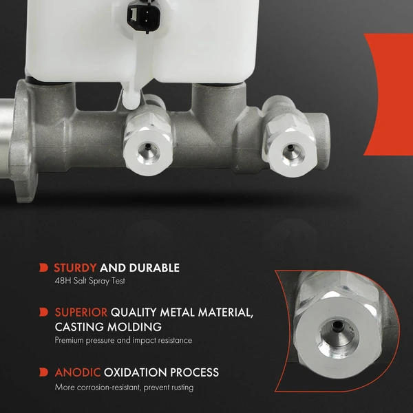 Brake Master Cylinder with Reservoir & Sensor for Hyundai Elantra 2009-2010