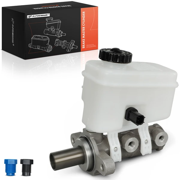 Brake Master Cylinder with Reservoir & Sensor for 2012 Jeep Liberty