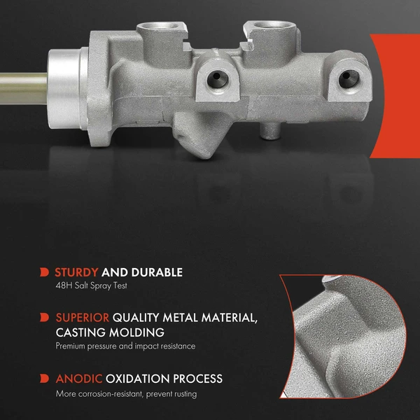 Aluminum Brake Master Cylinder for Jeep WK Gr& Cherokee 2005
