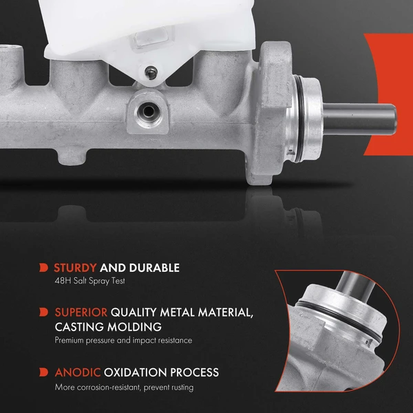 Brake Master Cylinder with Reservoir for Subaru Forester 08-13 Impreza Outback