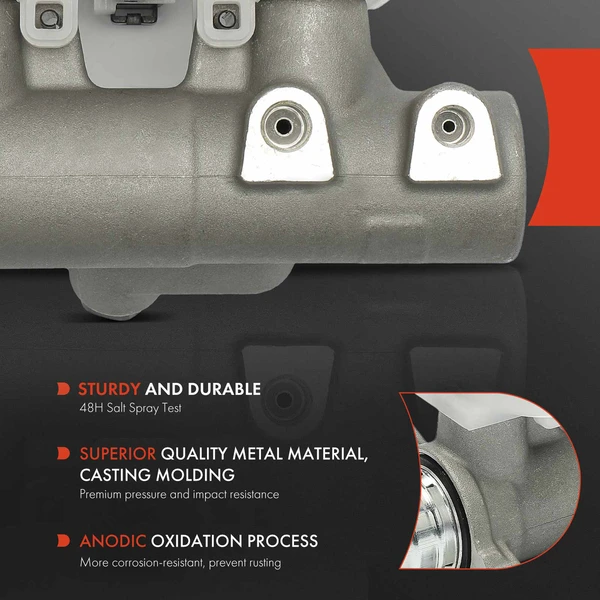 Brake Master Cylinder with Reservoir & Sensor for Ford Expedition Lincoln 08-09 5.4L