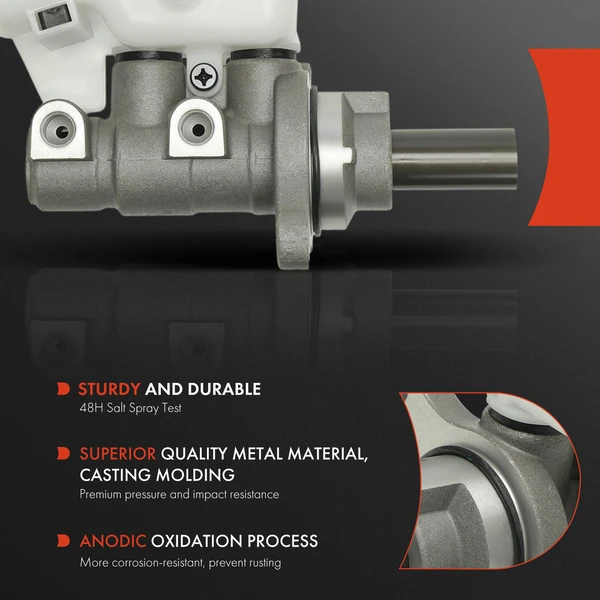 Brake Master Cylinder with Reservoir & Sensor for Hyundai Sonata Kia Optima 2016-2019