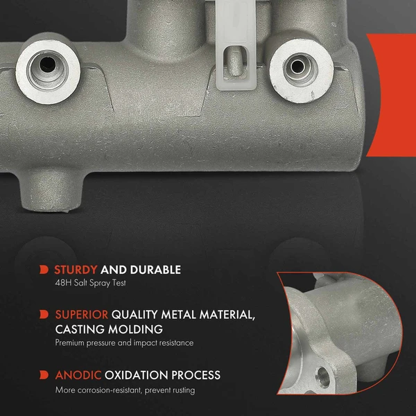 Brake Master Cylinder with Reservoir & Sensor for Ford F-250 Super Duty 14-16