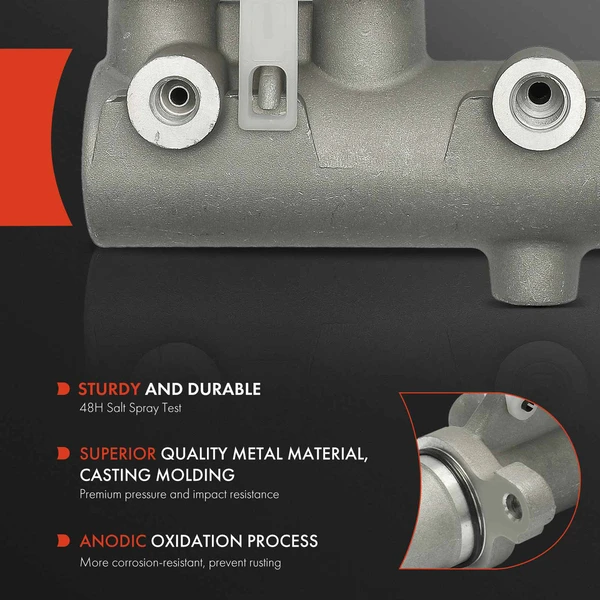 Brake Master Cylinder with Reservoir & Sensor for Ford F250 F350 Super Duty 13-16