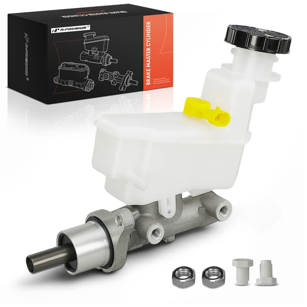 Brake Master Cylinder with Reservoir & Sensor for Dodge Dart 14-16 Manual Trans