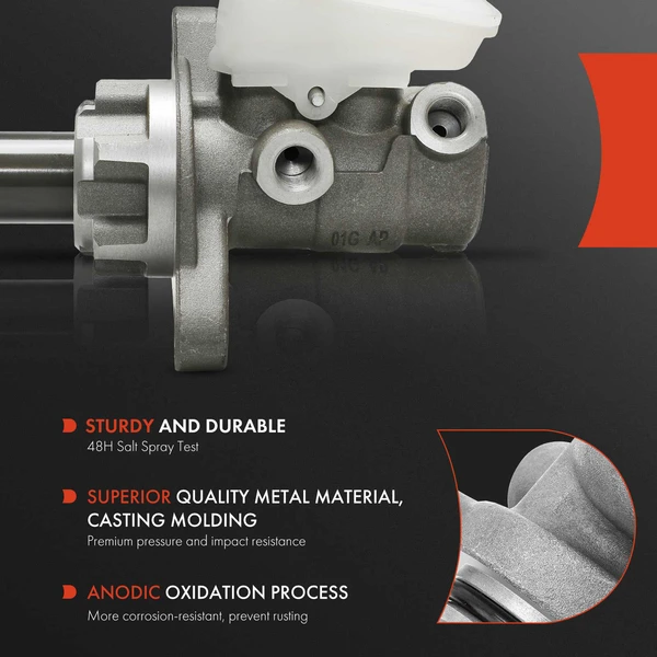 Brake Master Cylinder with Reservoir & Cap for Honda CR-V 2017-2020